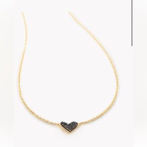 Kendra Scott Diamond Ari heart Necklace